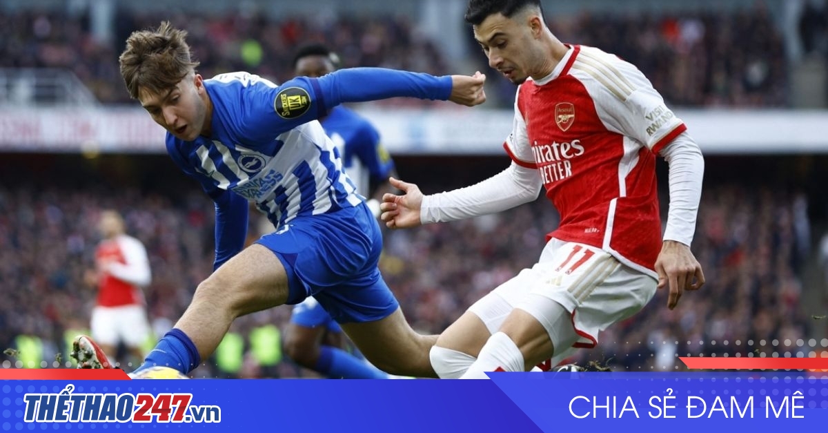 vaobong – Nhận định Brighton vs Arsenal: 3 điểm cho Pháo Thủ, 00h30 ngày 05/01/2025